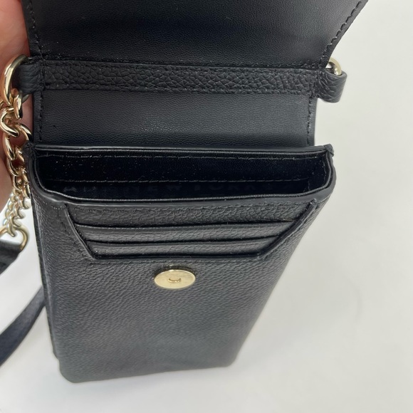 NEW Kate Spade Larchment Ave North South Crossbody Phone Black Case - Picture 6 of 10